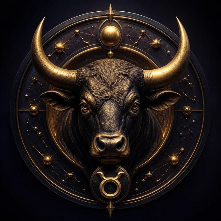 Taurus celestial zodiac artwork